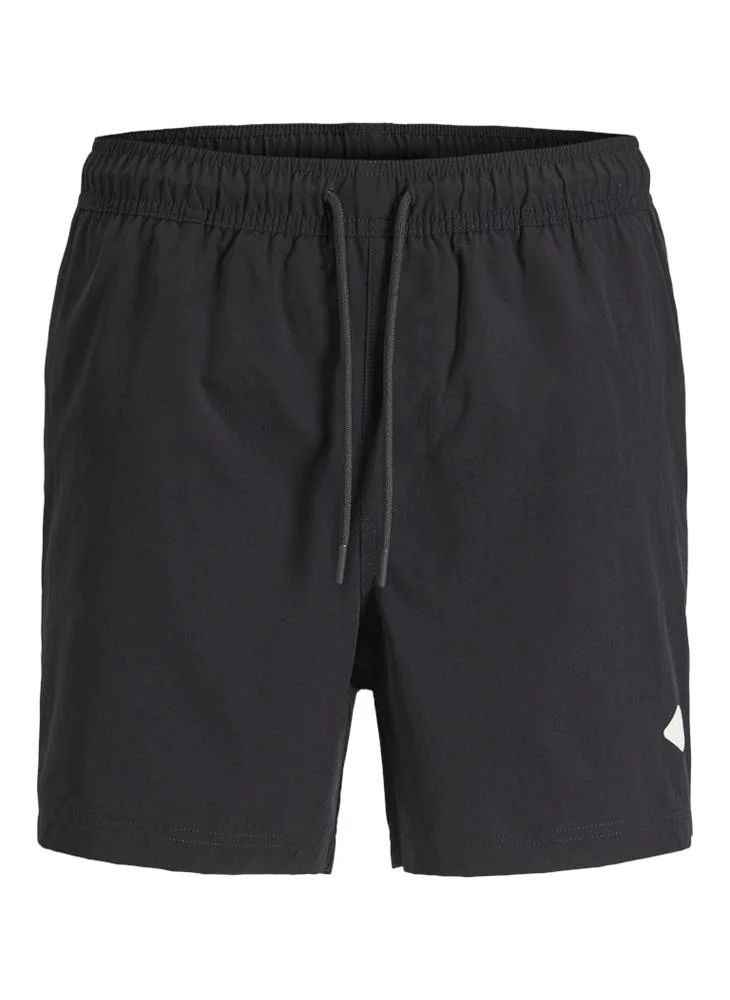 JACK & JONES Logo Drawstring Swim Shorts